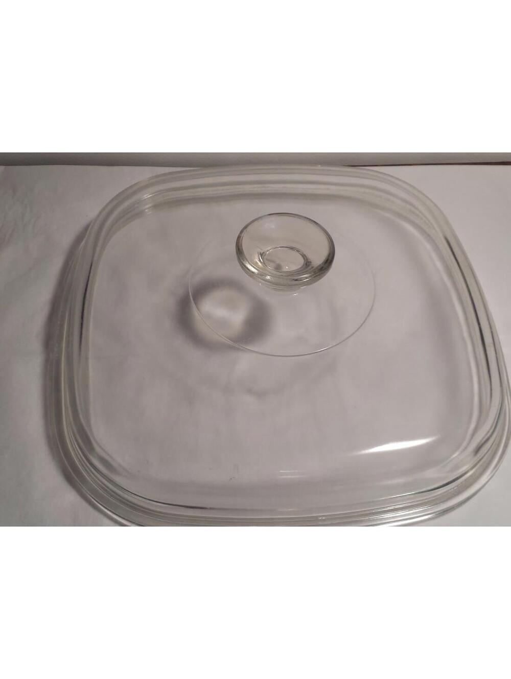 Corning Ware Replacement lid, vintage pyrex lid, A-9-C, clear glass lid